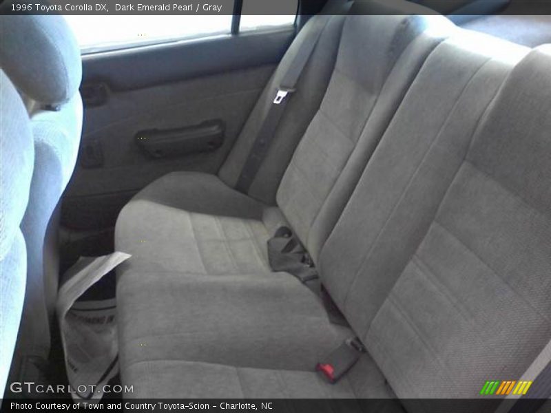 Dark Emerald Pearl / Gray 1996 Toyota Corolla DX