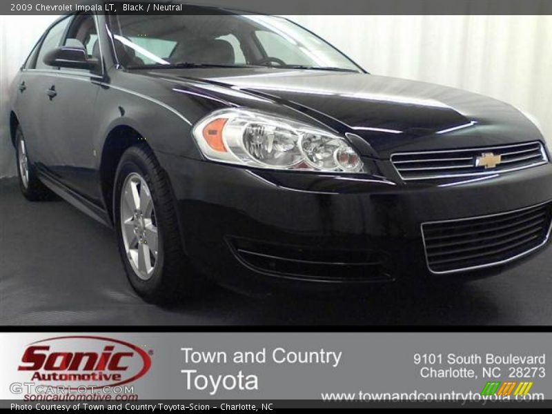 Black / Neutral 2009 Chevrolet Impala LT