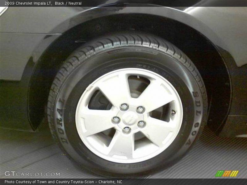 Black / Neutral 2009 Chevrolet Impala LT