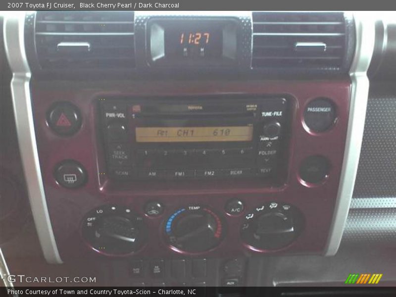 Black Cherry Pearl / Dark Charcoal 2007 Toyota FJ Cruiser