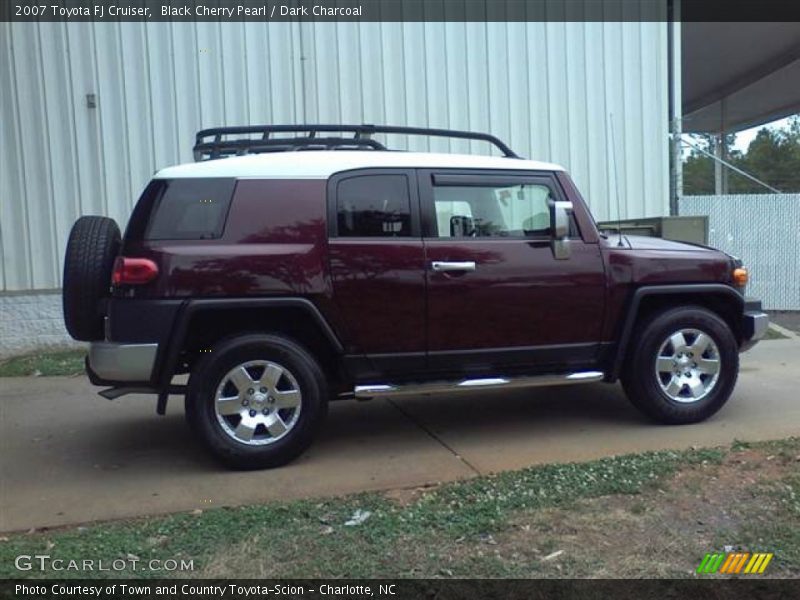 Black Cherry Pearl / Dark Charcoal 2007 Toyota FJ Cruiser