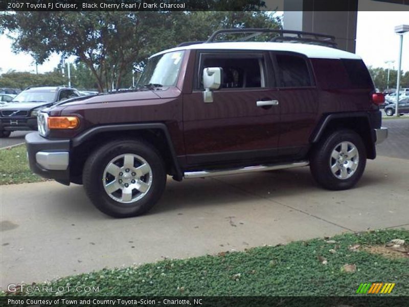 Black Cherry Pearl / Dark Charcoal 2007 Toyota FJ Cruiser