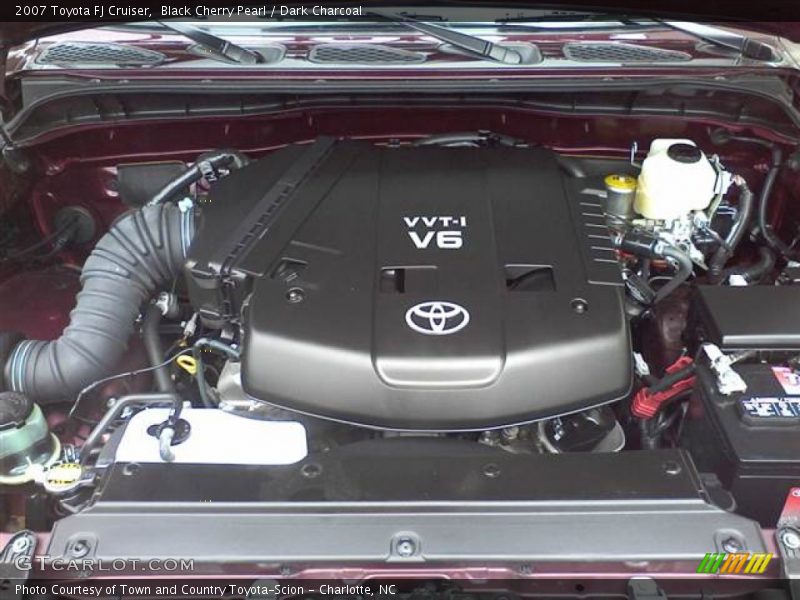 Black Cherry Pearl / Dark Charcoal 2007 Toyota FJ Cruiser