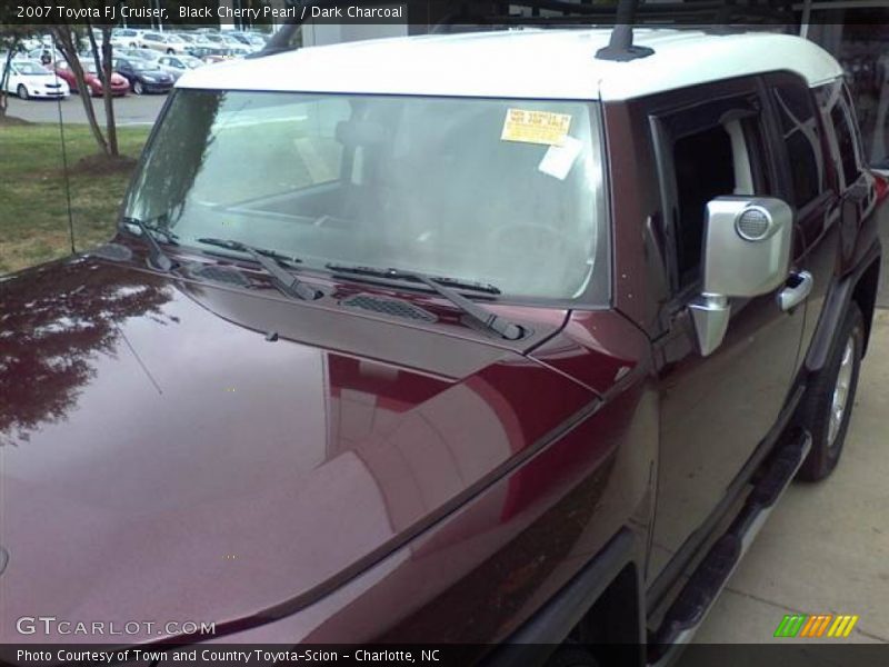 Black Cherry Pearl / Dark Charcoal 2007 Toyota FJ Cruiser