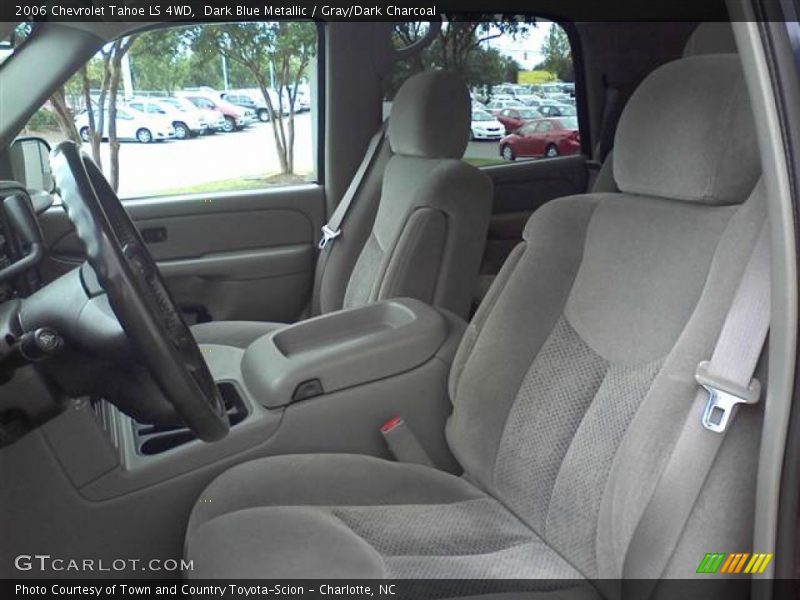 Dark Blue Metallic / Gray/Dark Charcoal 2006 Chevrolet Tahoe LS 4WD