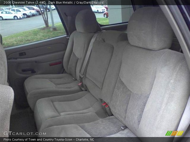 Dark Blue Metallic / Gray/Dark Charcoal 2006 Chevrolet Tahoe LS 4WD
