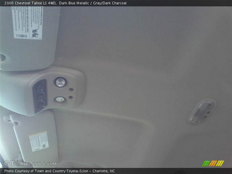 Dark Blue Metallic / Gray/Dark Charcoal 2006 Chevrolet Tahoe LS 4WD