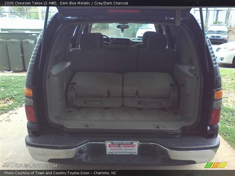 Dark Blue Metallic / Gray/Dark Charcoal 2006 Chevrolet Tahoe LS 4WD