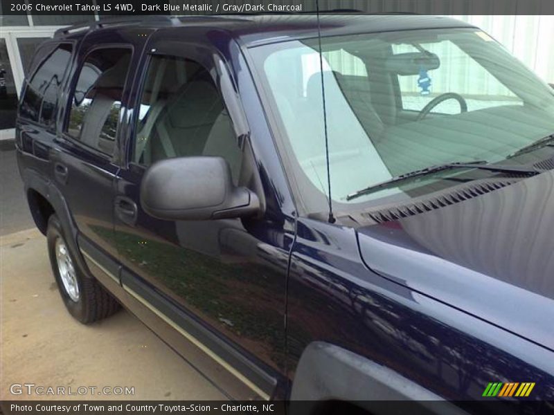 Dark Blue Metallic / Gray/Dark Charcoal 2006 Chevrolet Tahoe LS 4WD