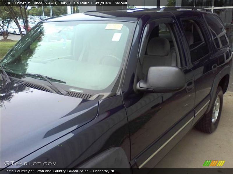 Dark Blue Metallic / Gray/Dark Charcoal 2006 Chevrolet Tahoe LS 4WD