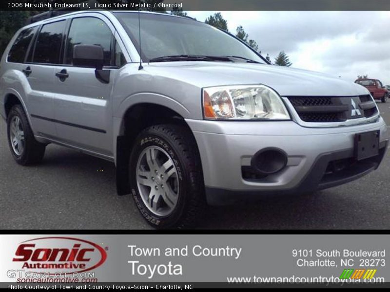 Liquid Silver Metallic / Charcoal 2006 Mitsubishi Endeavor LS