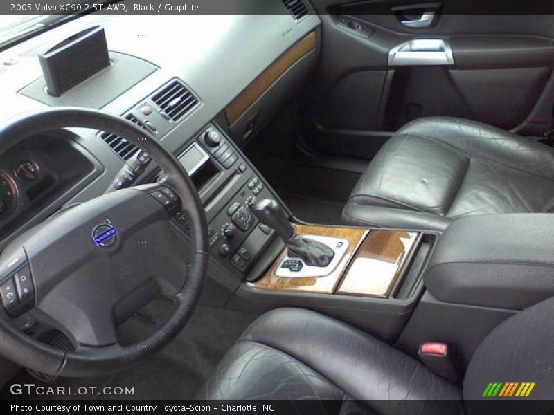  2005 XC90 2.5T AWD Graphite Interior