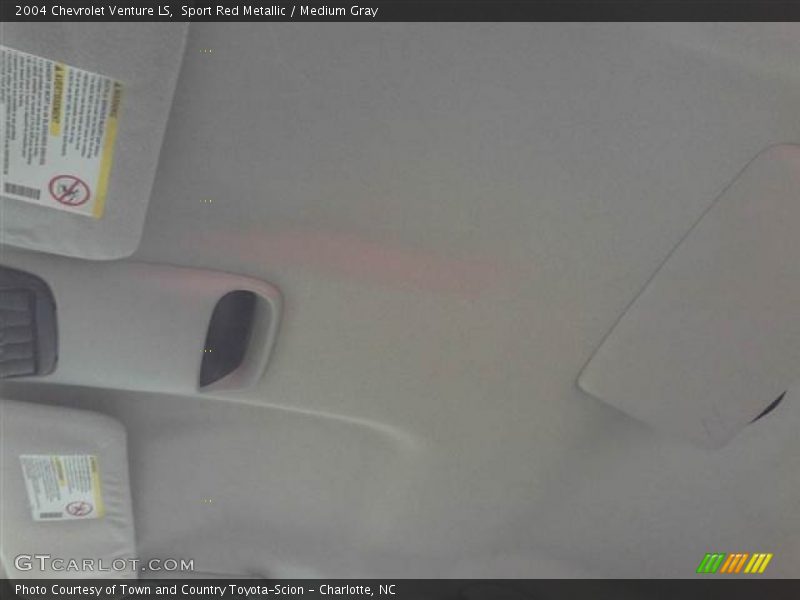 Sport Red Metallic / Medium Gray 2004 Chevrolet Venture LS