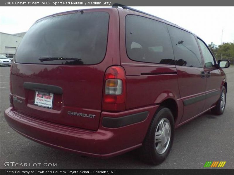 Sport Red Metallic / Medium Gray 2004 Chevrolet Venture LS