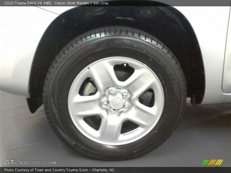 Classic Silver Metallic / Ash Gray 2010 Toyota RAV4 V6 4WD