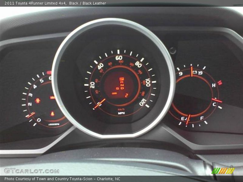 Black / Black Leather 2011 Toyota 4Runner Limited 4x4