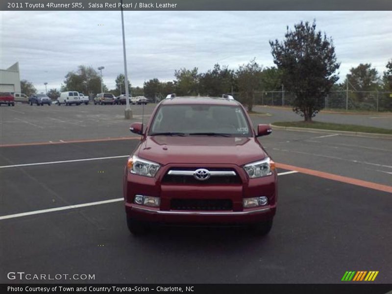 Salsa Red Pearl / Black Leather 2011 Toyota 4Runner SR5