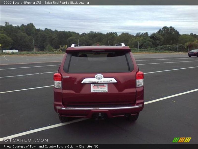 Salsa Red Pearl / Black Leather 2011 Toyota 4Runner SR5