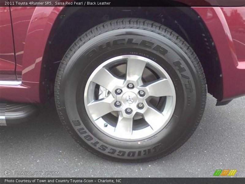 Salsa Red Pearl / Black Leather 2011 Toyota 4Runner SR5