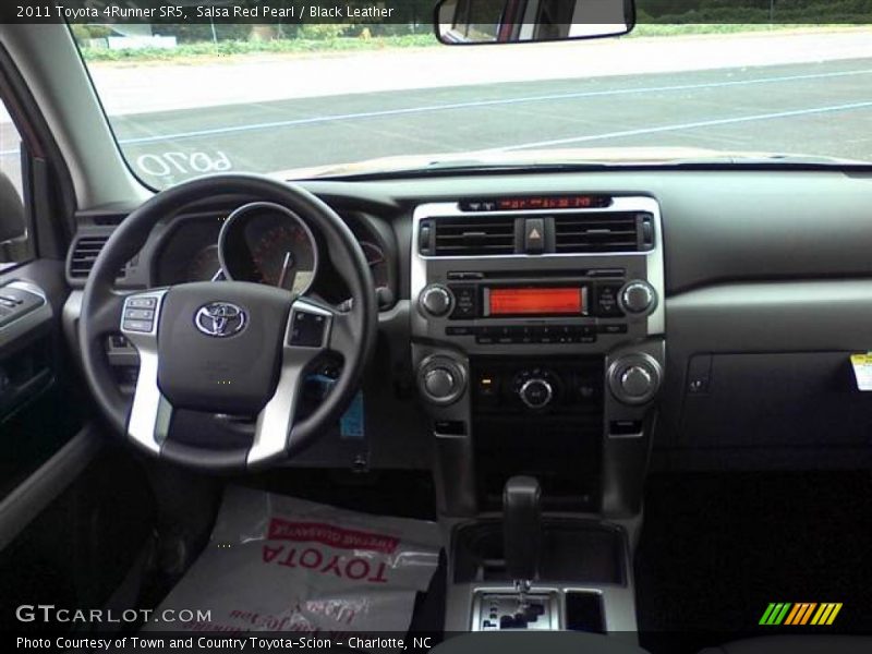 Salsa Red Pearl / Black Leather 2011 Toyota 4Runner SR5