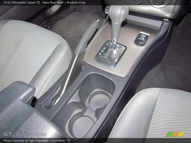 Rave Red Pearl / Medium Gray 2010 Mitsubishi Galant FE