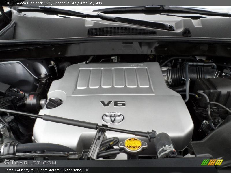  2012 Highlander V6 Engine - 3.5 Liter DOHC 24-Valve Dual VVT-i V6