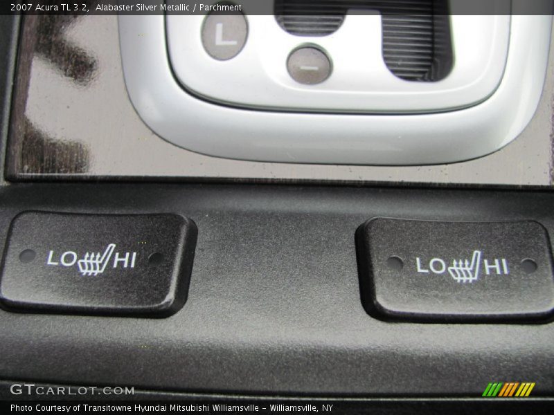 Alabaster Silver Metallic / Parchment 2007 Acura TL 3.2