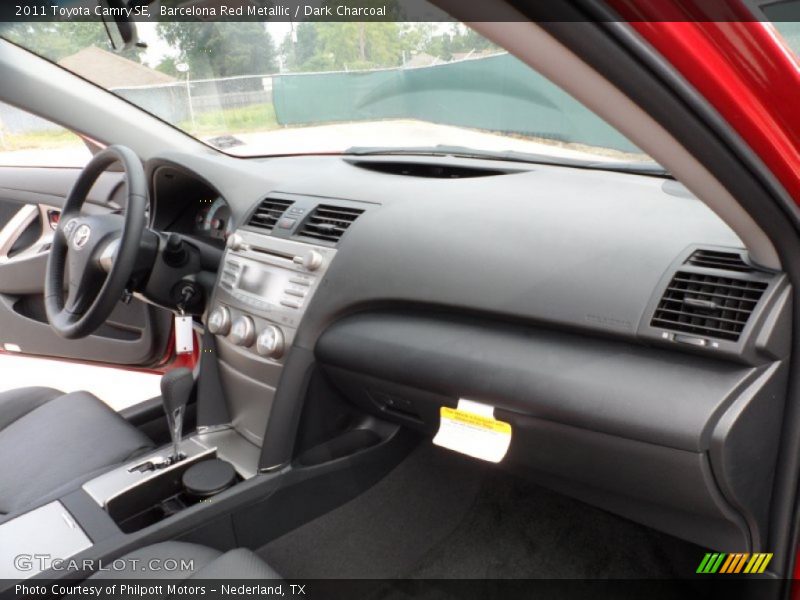 Barcelona Red Metallic / Dark Charcoal 2011 Toyota Camry SE