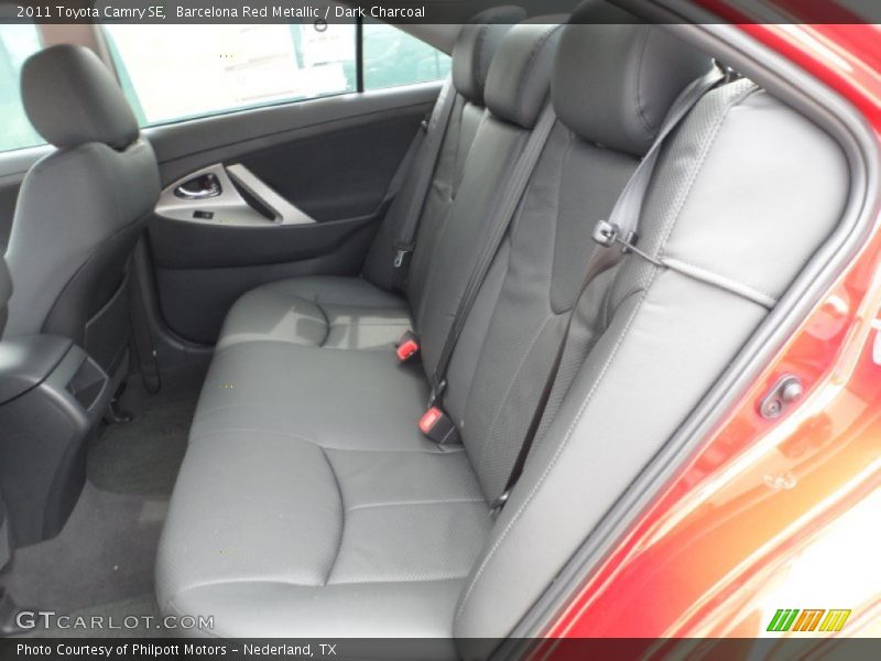 Barcelona Red Metallic / Dark Charcoal 2011 Toyota Camry SE