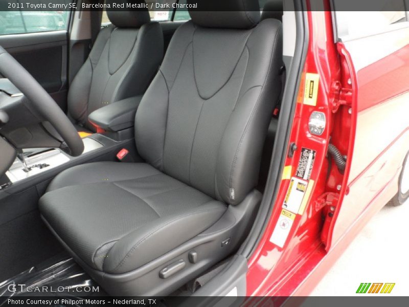 Barcelona Red Metallic / Dark Charcoal 2011 Toyota Camry SE