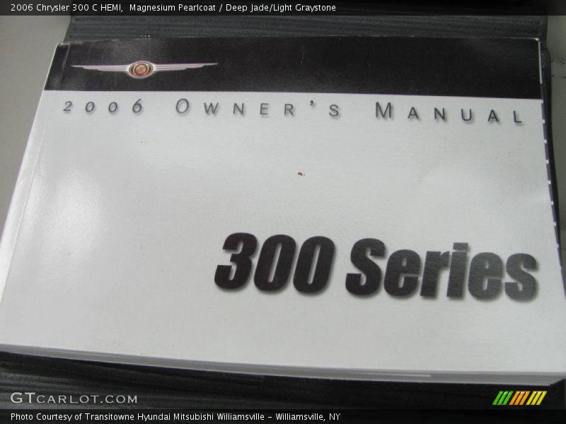 Magnesium Pearlcoat / Deep Jade/Light Graystone 2006 Chrysler 300 C HEMI