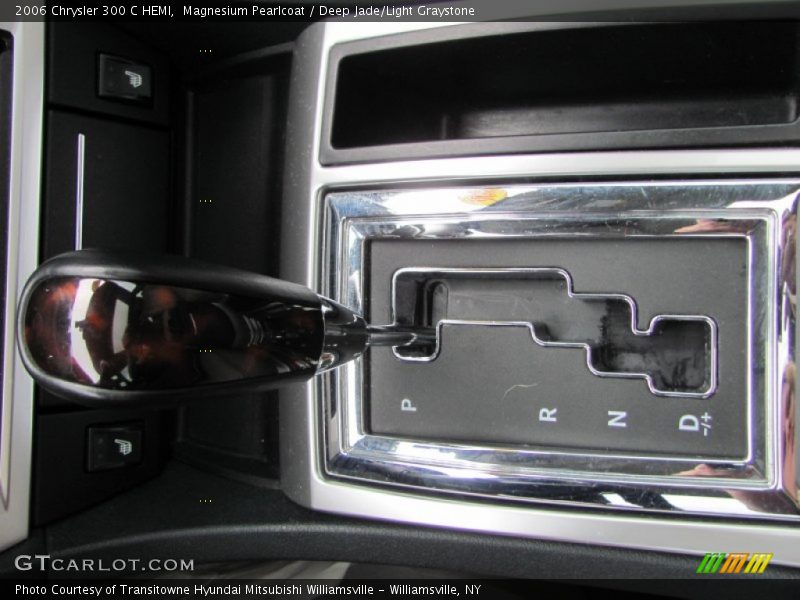 Magnesium Pearlcoat / Deep Jade/Light Graystone 2006 Chrysler 300 C HEMI