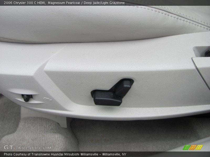 Magnesium Pearlcoat / Deep Jade/Light Graystone 2006 Chrysler 300 C HEMI