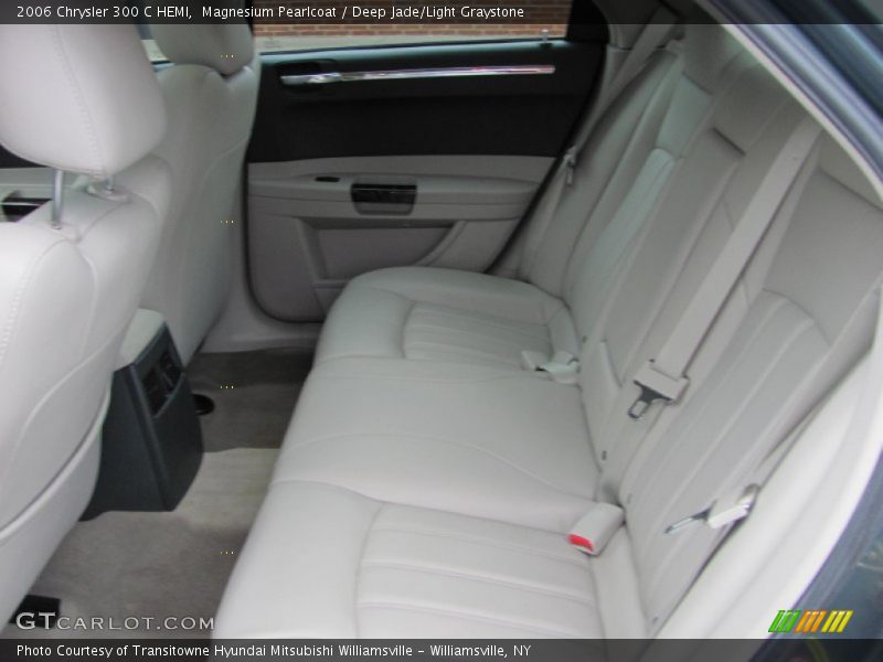 Magnesium Pearlcoat / Deep Jade/Light Graystone 2006 Chrysler 300 C HEMI