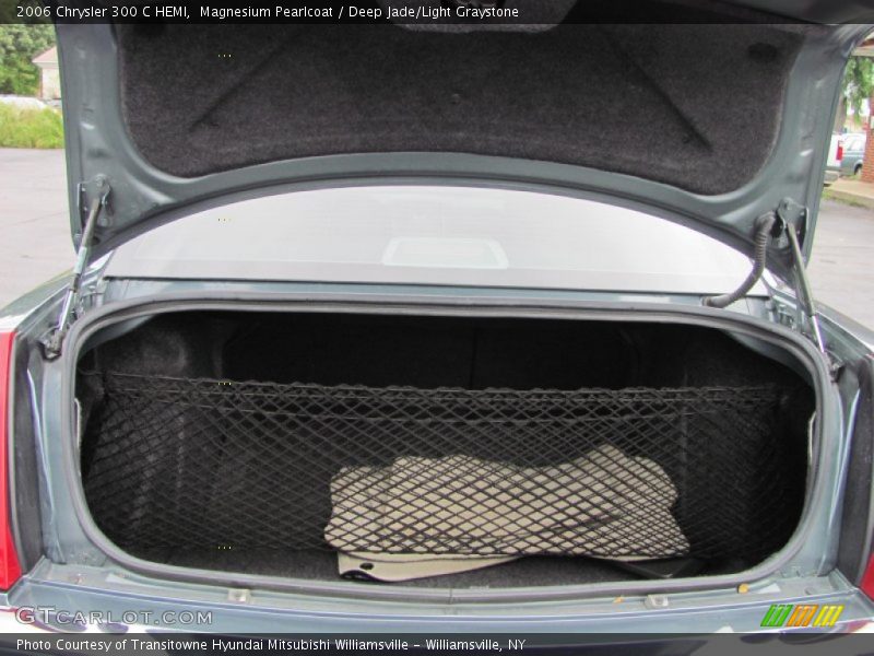 Magnesium Pearlcoat / Deep Jade/Light Graystone 2006 Chrysler 300 C HEMI