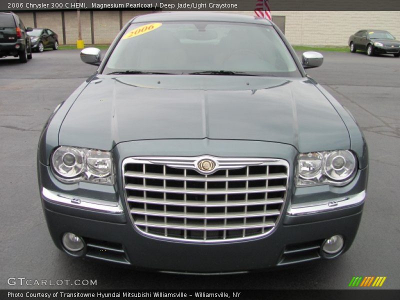 Magnesium Pearlcoat / Deep Jade/Light Graystone 2006 Chrysler 300 C HEMI