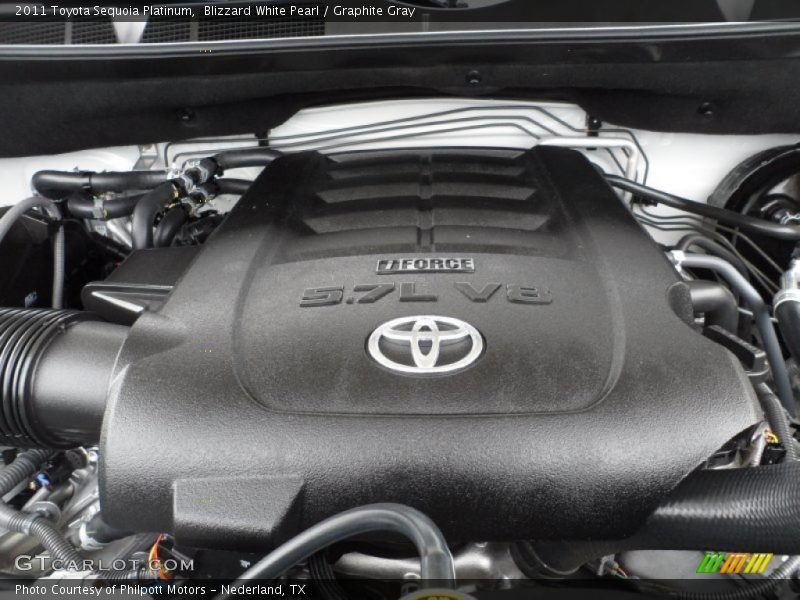  2011 Sequoia Platinum Engine - 5.7 Liter i-Force DOHC 32-Valve VVT-i V8