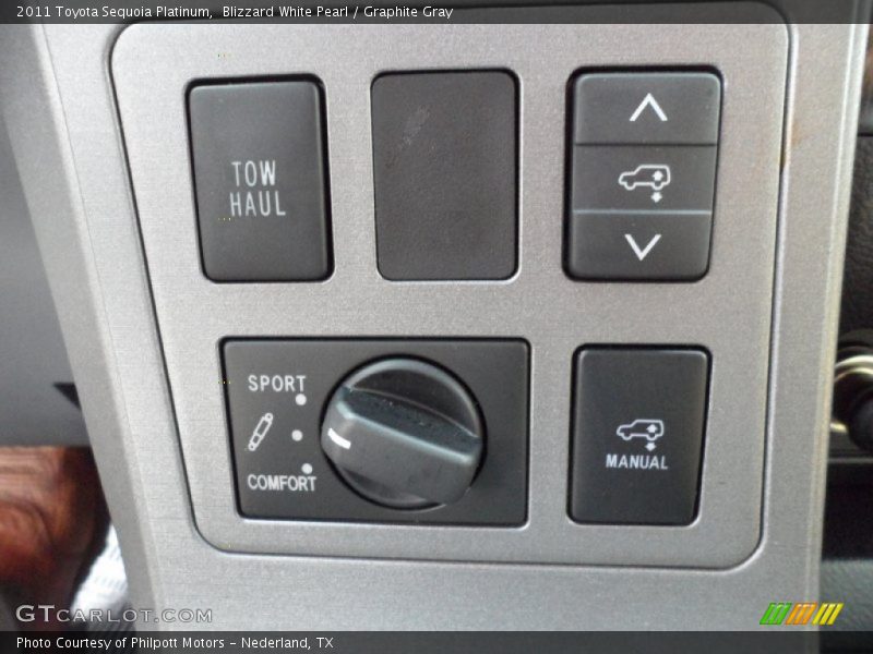 Controls of 2011 Sequoia Platinum