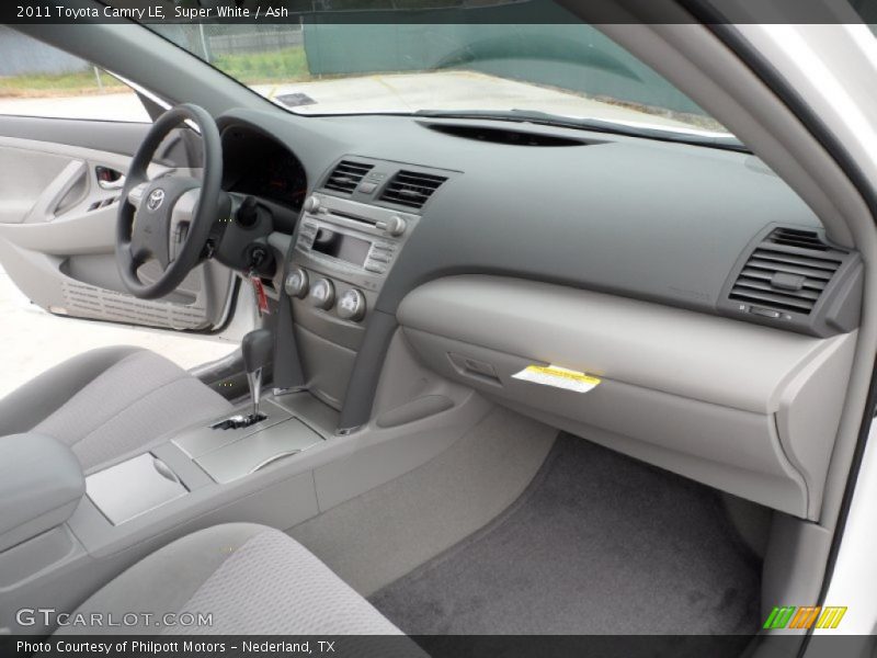 Super White / Ash 2011 Toyota Camry LE