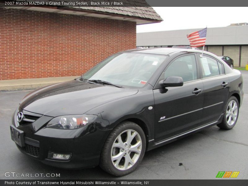 Black Mica / Black 2007 Mazda MAZDA3 s Grand Touring Sedan