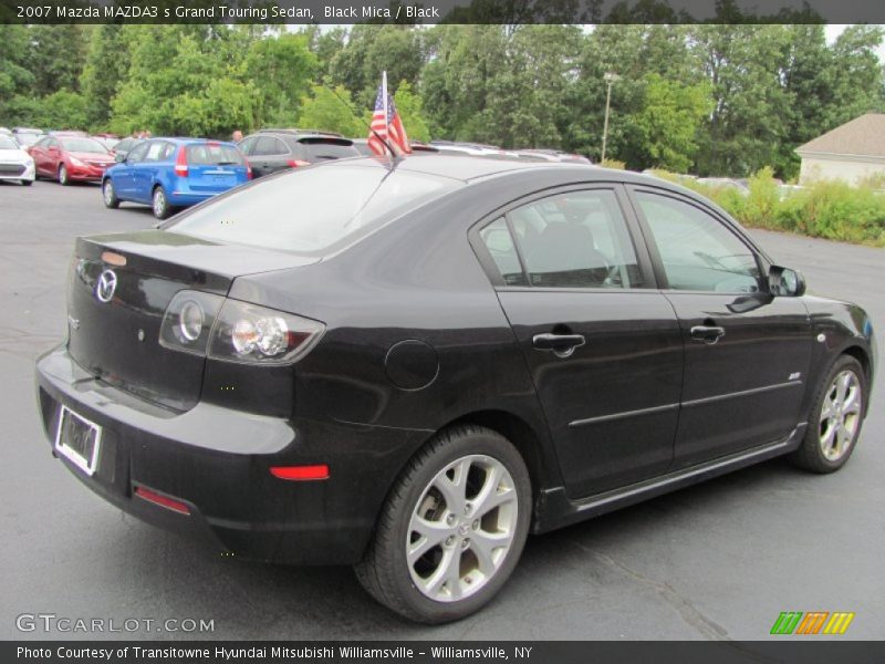 Black Mica / Black 2007 Mazda MAZDA3 s Grand Touring Sedan