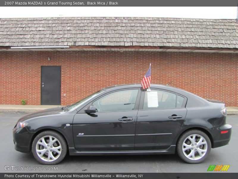 Black Mica / Black 2007 Mazda MAZDA3 s Grand Touring Sedan