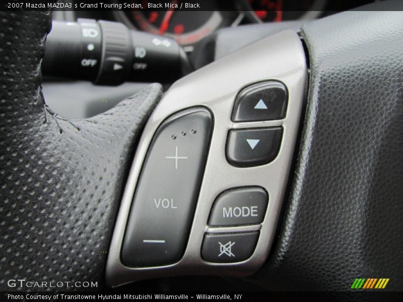 Black Mica / Black 2007 Mazda MAZDA3 s Grand Touring Sedan