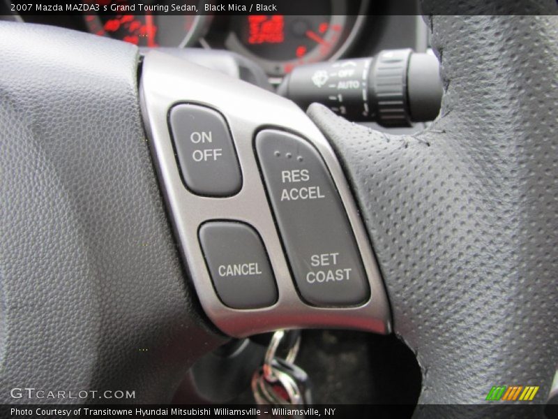Black Mica / Black 2007 Mazda MAZDA3 s Grand Touring Sedan