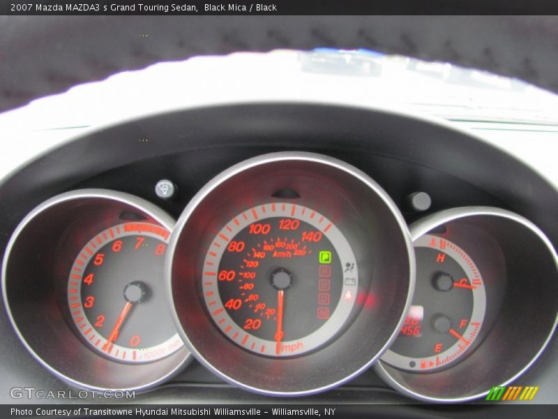 Black Mica / Black 2007 Mazda MAZDA3 s Grand Touring Sedan