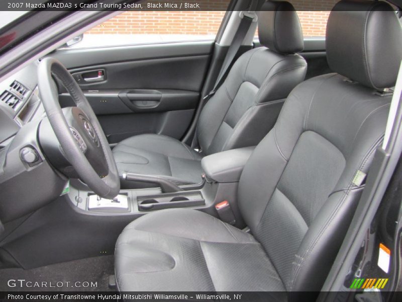Black Mica / Black 2007 Mazda MAZDA3 s Grand Touring Sedan