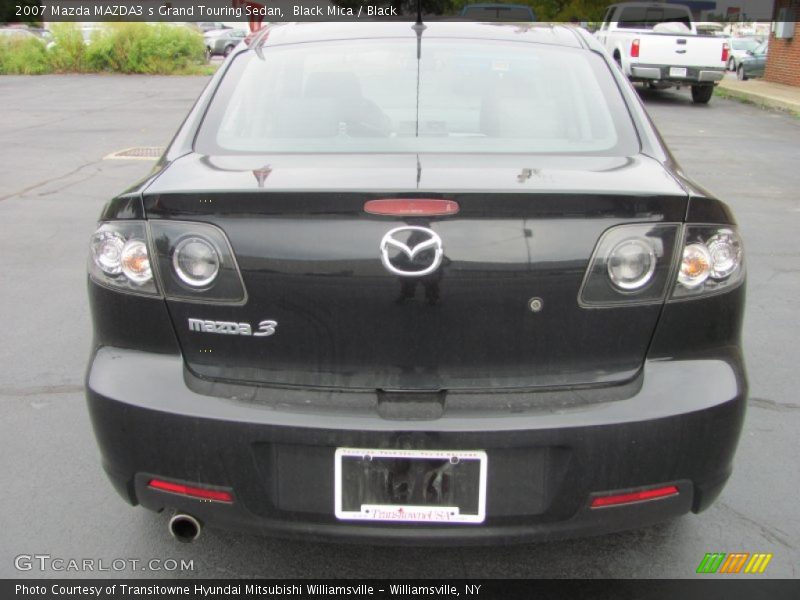 Black Mica / Black 2007 Mazda MAZDA3 s Grand Touring Sedan