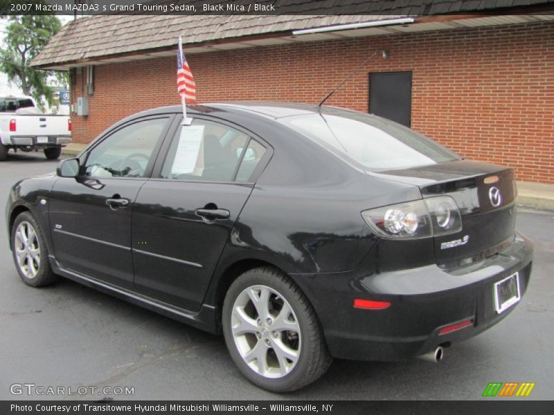 Black Mica / Black 2007 Mazda MAZDA3 s Grand Touring Sedan