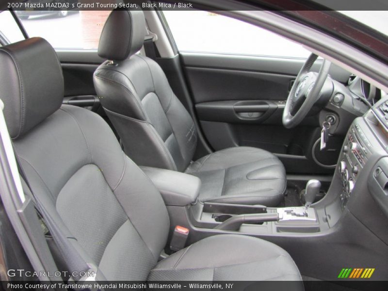 Black Mica / Black 2007 Mazda MAZDA3 s Grand Touring Sedan
