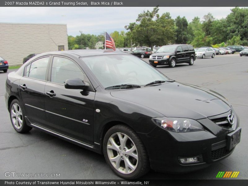 Black Mica / Black 2007 Mazda MAZDA3 s Grand Touring Sedan